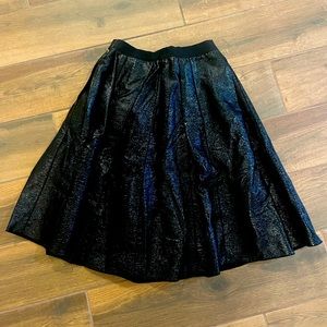 Marc Jacobs Crinkle Faux Leather Skirt